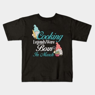 Funny cooking hobby baking cook chef Kids T-Shirt